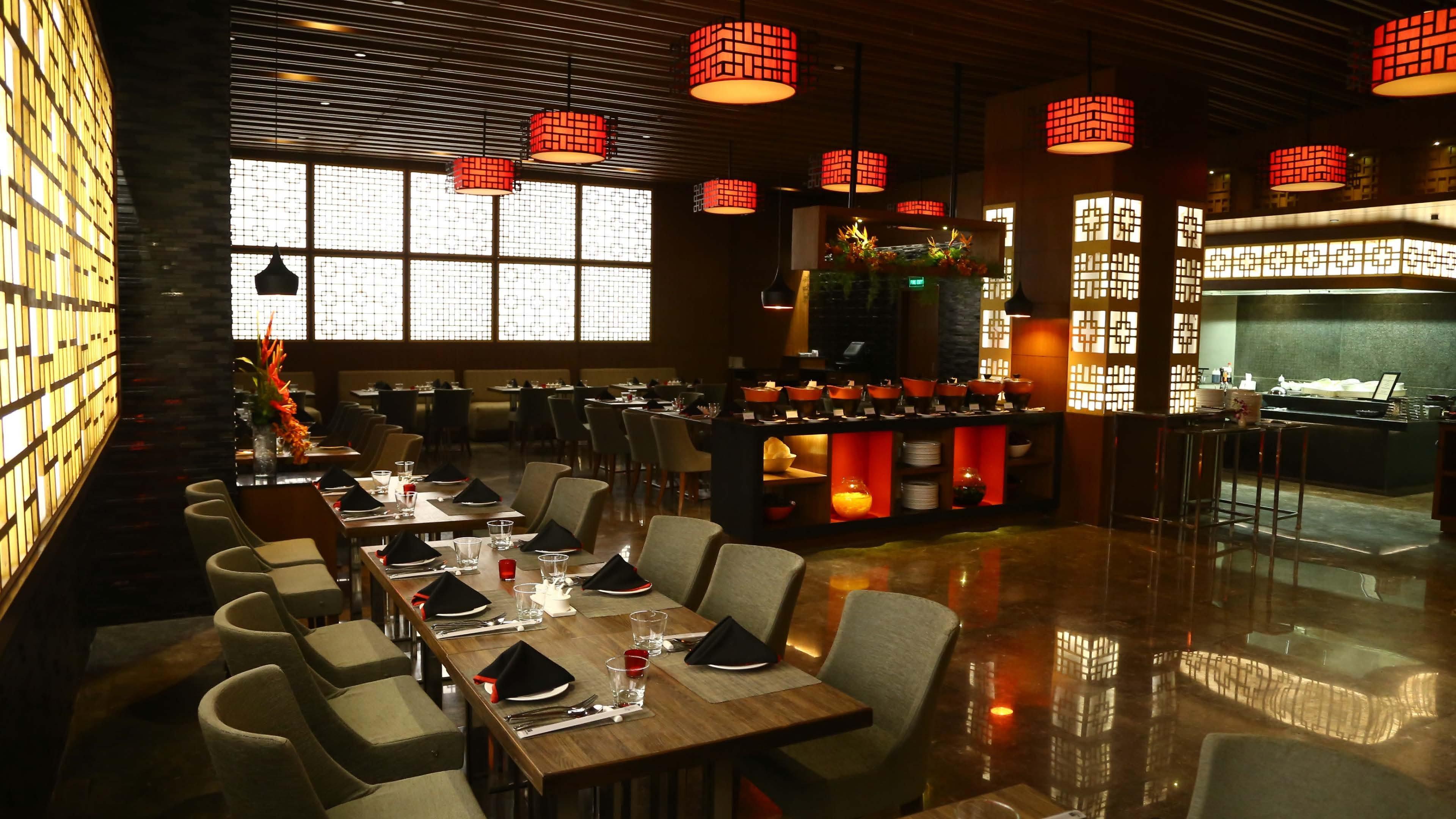 فندق هوليداي إن نيودلهي مايور فيهار نويدا المظهر الخارجي الصورة The restaurant
